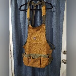 Bucket Boss mens Tool,adjustable,work Tool Bag, Brown.